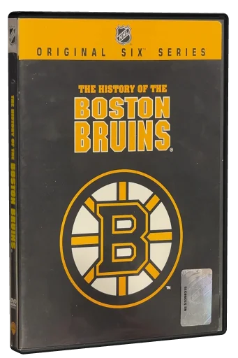 The History of the Boston Bruins DVD cover