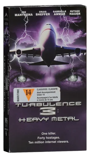 Turbulence 3: Heavy Metal VHS, Alliance