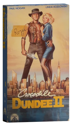Crocodile Dundee II VHS, Paramount