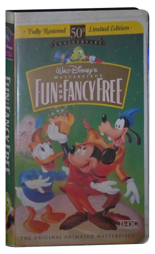 Fun and Fancy Free VHS, Buena Vista Home Video