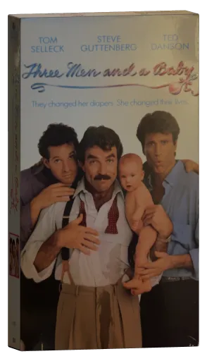 3 Men and a Baby VHS, Touchstone Home Video