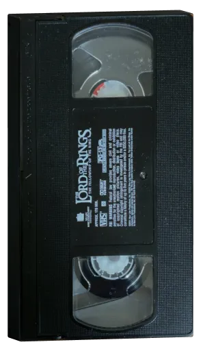 The Lord of the Rings: The Fellowship of the Ring VHS, New Line Home Entertainment