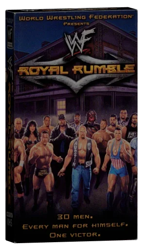 WWF Royal Rumble 2001 VHS cover
