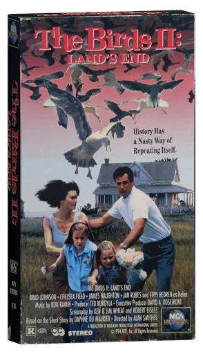 The Birds II: Land's End VHS, MCA Home Video
