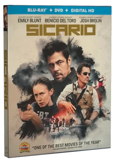Sicario Blu-ray, Lionsgate
