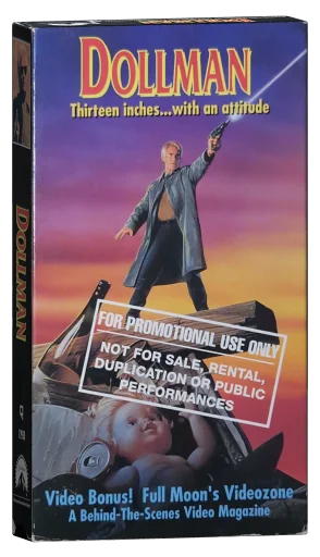 Dollman VHS, Paramount Home Video