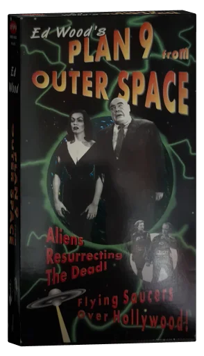 Plan 9 from Outer Space VHS, Rhino Home Video