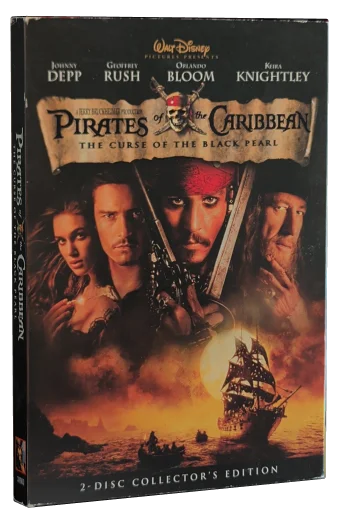 Pirates of the Caribbean: The Curse of the Black Pearl DVD, Buena Vista Home Entertainment