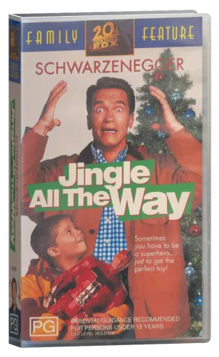 Jingle All the Way VHS, 20th Century Fox Home Entertainment