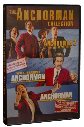 Anchorman 2: The Legend Continues DVD, Paramount Home Video