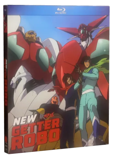 New Getter Robo Blu-ray cover