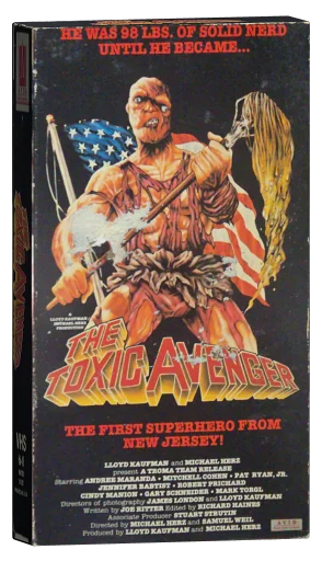 The Toxic Avenger VHS, Avid Home Entertainment