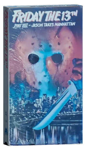 Friday the 13th Part VIII: Jason Takes Manhattan VHS, Paramount Pictures