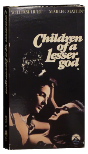 Children of a Lesser God VHS, Paramount