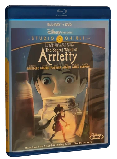 The Secret World of Arrietty Blu-ray, Buena Vista Home Entertainment