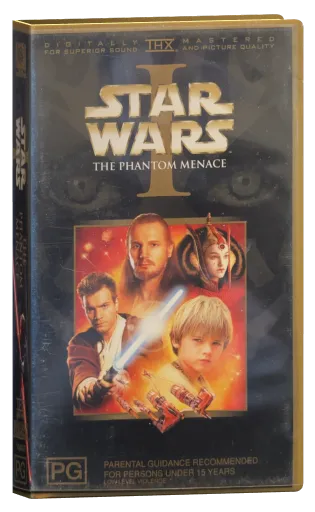 Star Wars: The Phantom Menace VHS, Twentieth Century Fox Home Entertainment
