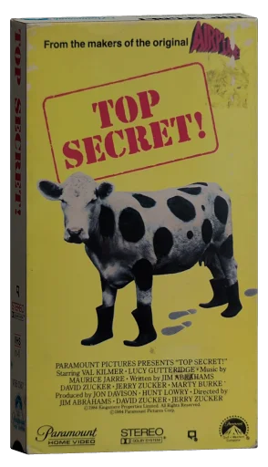 Top Secret! VHS, Paramount Home Video
