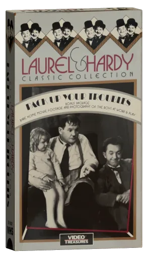 Pack Up Your Troubles VHS cover