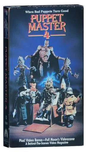 Puppet Master IV: Decapitron VHS, Paramount Home Video