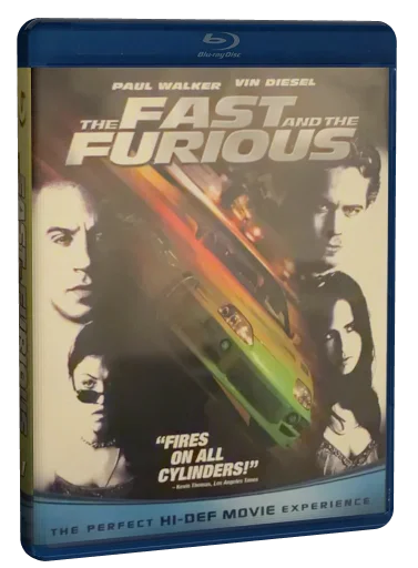 The Fast and the Furious Blu-ray, Universal