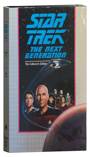 Star Trek: The Next Generation VHS, Columbia House Video