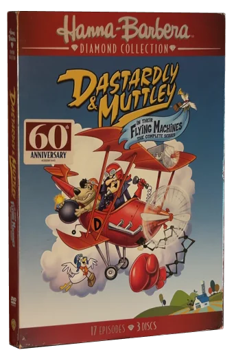 Dastardly and Muttley in Their Flying Machines DVD, Hanna-Barbera