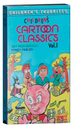 Children's Cartoon Classics VHS cover