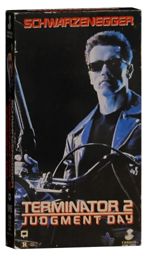 Terminator 2: Judgment Day VHS, Carolco Home Video