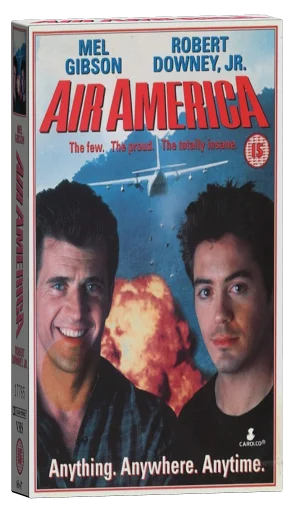 Air America VHS, Carolco Home Video