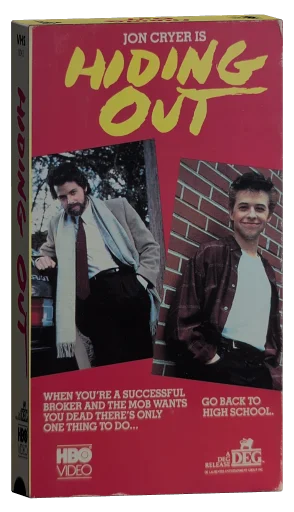 Hiding Out VHS, HBO Video