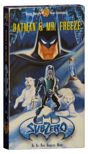 Batman & Mr. Freeze: SubZero VHS, Warner Bros. Family Entertainment