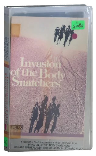 Invasion of the Body Snatchers VHS, MGM/UA Home Video
