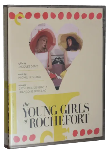 The Young Girls of Rochefort Blu-ray cover