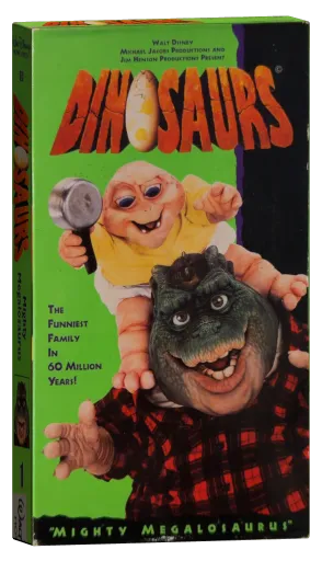 Dinosaurs VHS, Walt Disney Home Video
