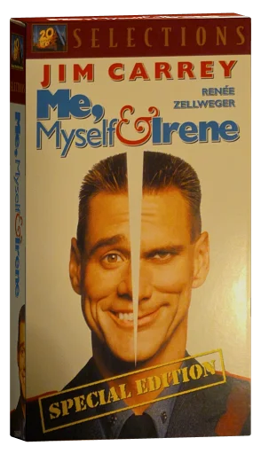 Me, Myself & Irene VHS, 20th Century Fox Home Entertainment
