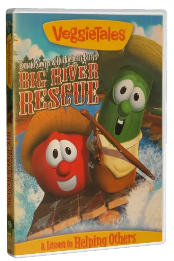 VeggieTales: Tomato Sawyer & Huckleberry Larry's Big River Rescue DVD, Big Idea