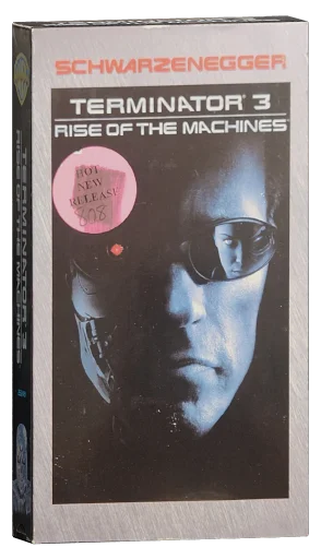Terminator 3: Rise of the Machines VHS, Warner Home Video