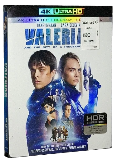 Valerian and the City of a Thousand Planets 4K-UHD, Lionsgate