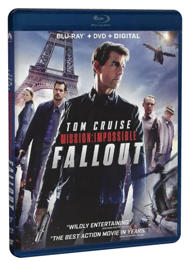 Mission: Impossible - Fallout Blu-ray, Paramount Pictures