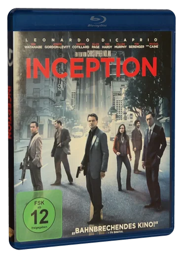 Inception Blu-ray, Warner Home Video Germany