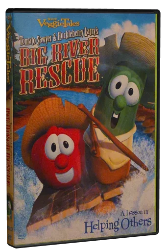 VeggieTales: Tomato Sawyer & Huckleberry Larry's Big River Rescue DVD, Big Idea