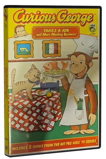 Curious George DVD, Universal Studios Home Entertainment