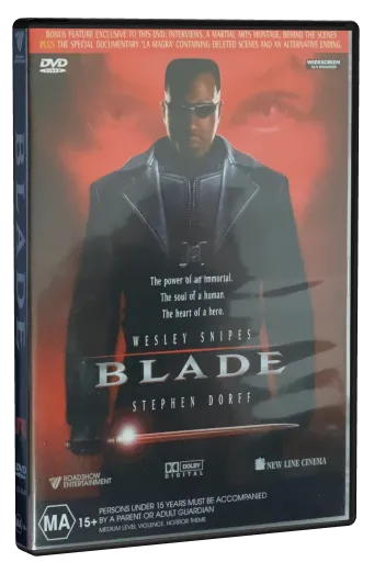 Blade DVD, Roadshow Entertainment