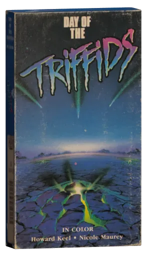 The Day of the Triffids VHS, United American Video