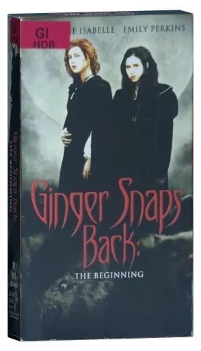 Ginger Snaps Back: The Beginning VHS, Lions Gate Home Entertainment