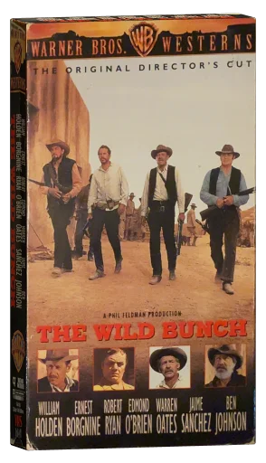 The Wild Bunch VHS, Warner Home Video