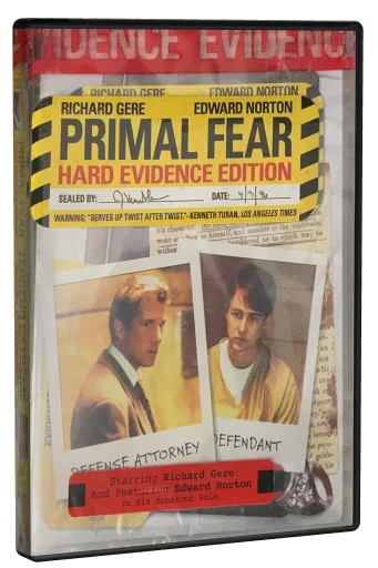 Primal Fear DVD, Paramount Pictures