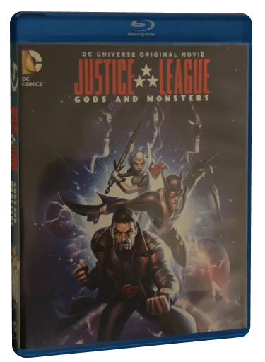 Justice League: Gods and Monsters Blu-ray cover