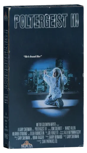 Poltergeist III VHS, MGM/UA Home Video