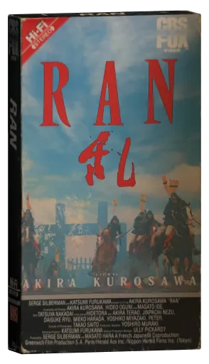 Ran VHS, CBS/FOX Video